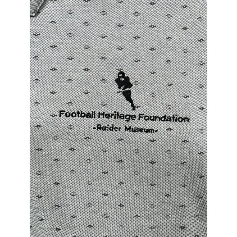 Travis Mathew Xxl Gray Golf Polo Football Heritage Foundation Shirt View 2